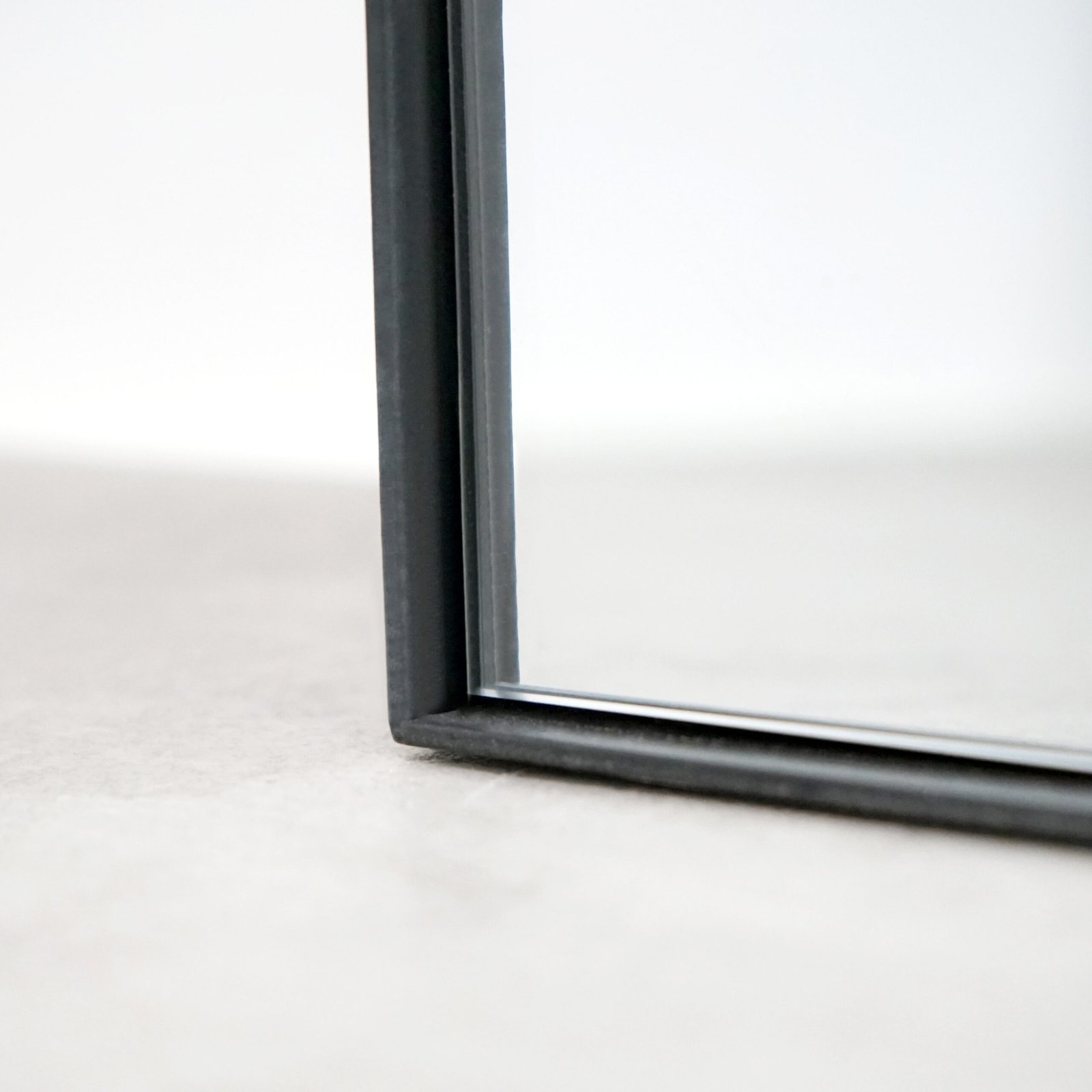 Theo - Full Length Black Curved Metal Extra Large Mirror 200cm x 120cm - Image 5
