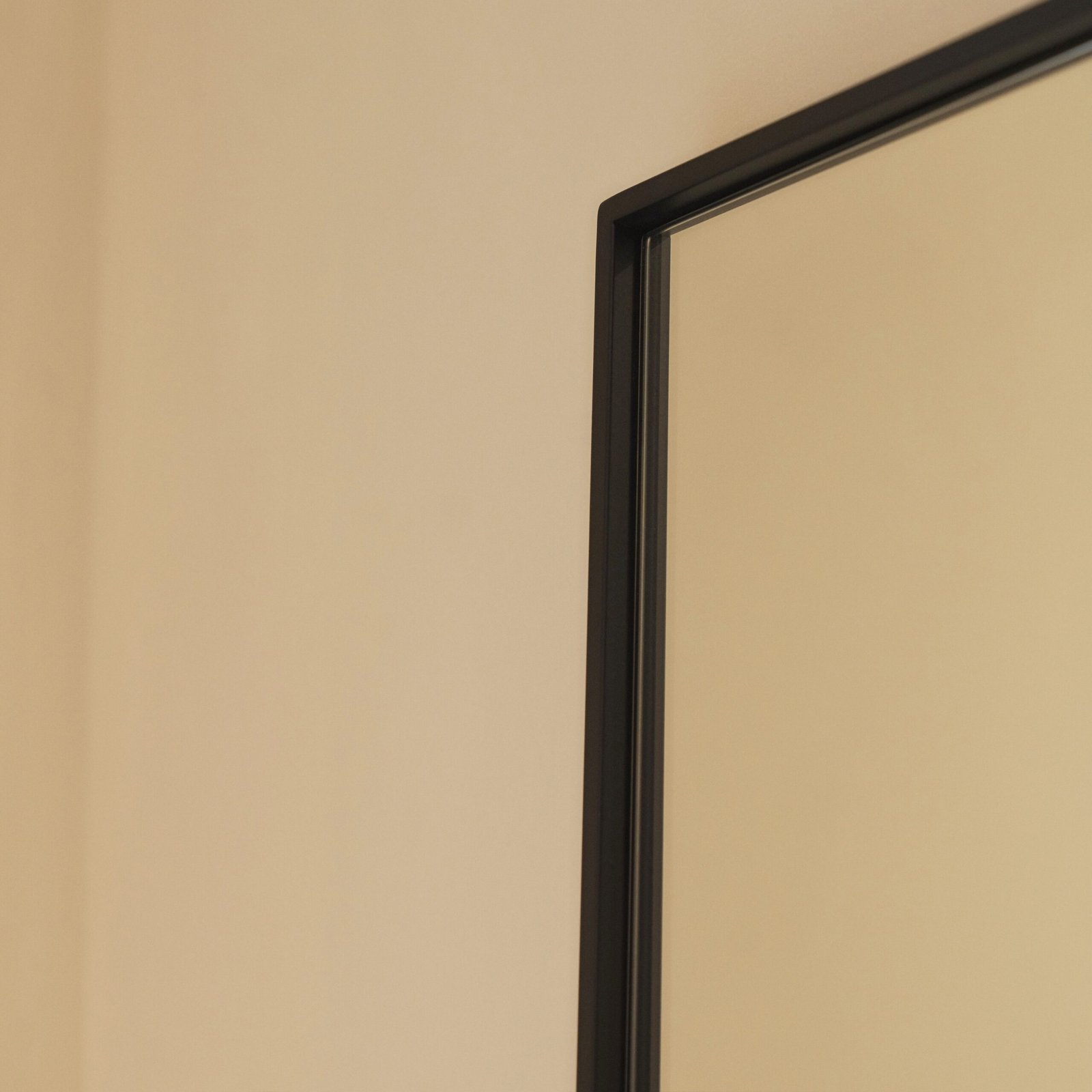 Theo - Full Length Black Extra Large Metal Mirror 180cm x 100cm - Image 6